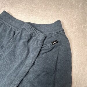 Prana‎ Cardiff Fleece Sweatpants Dark Sky Heather Blue Mens Small Gorpcore Pants